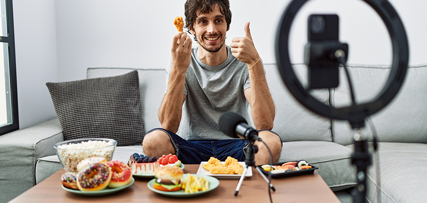 What does a mukbanger do