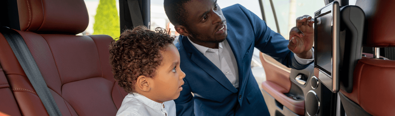 is screen time in the car a good idea