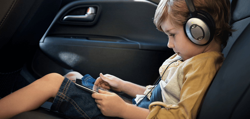 Is screen time in the car a good idea