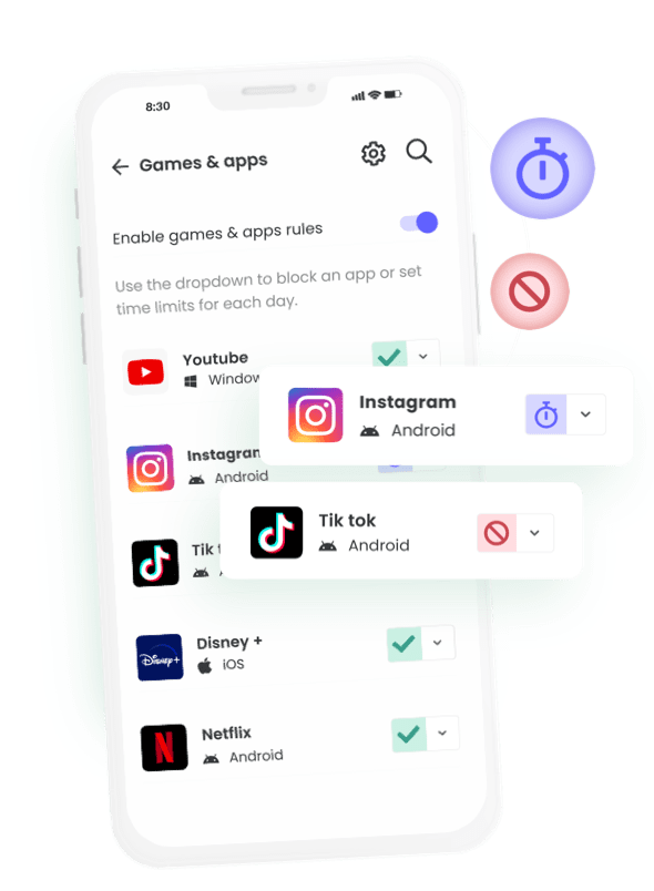Qustodio App Blocker